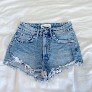 ZARA JEAN SHORTS